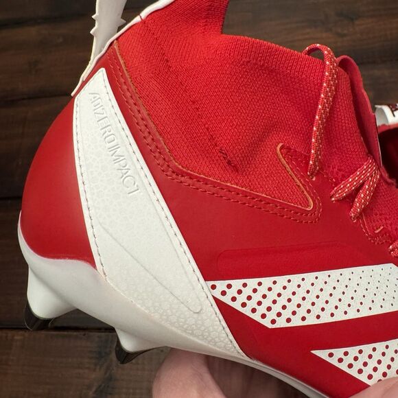 Adidas Adizero Impact + Patrick Mahomes PE Chiefs Football Cleats - Picture 8 of 12